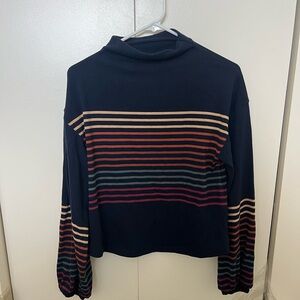 Madewell Small Navy Striped Sweater